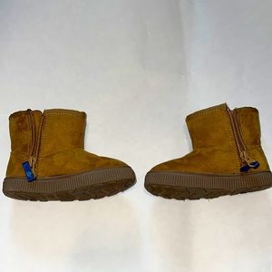 Cat & Jack Fur Boots.  Size 7